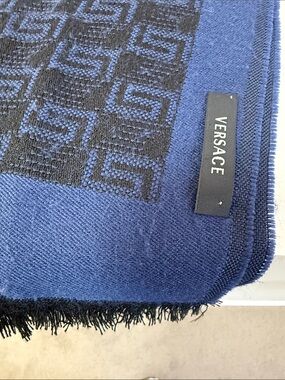 Authentic Versace Wool Scarf